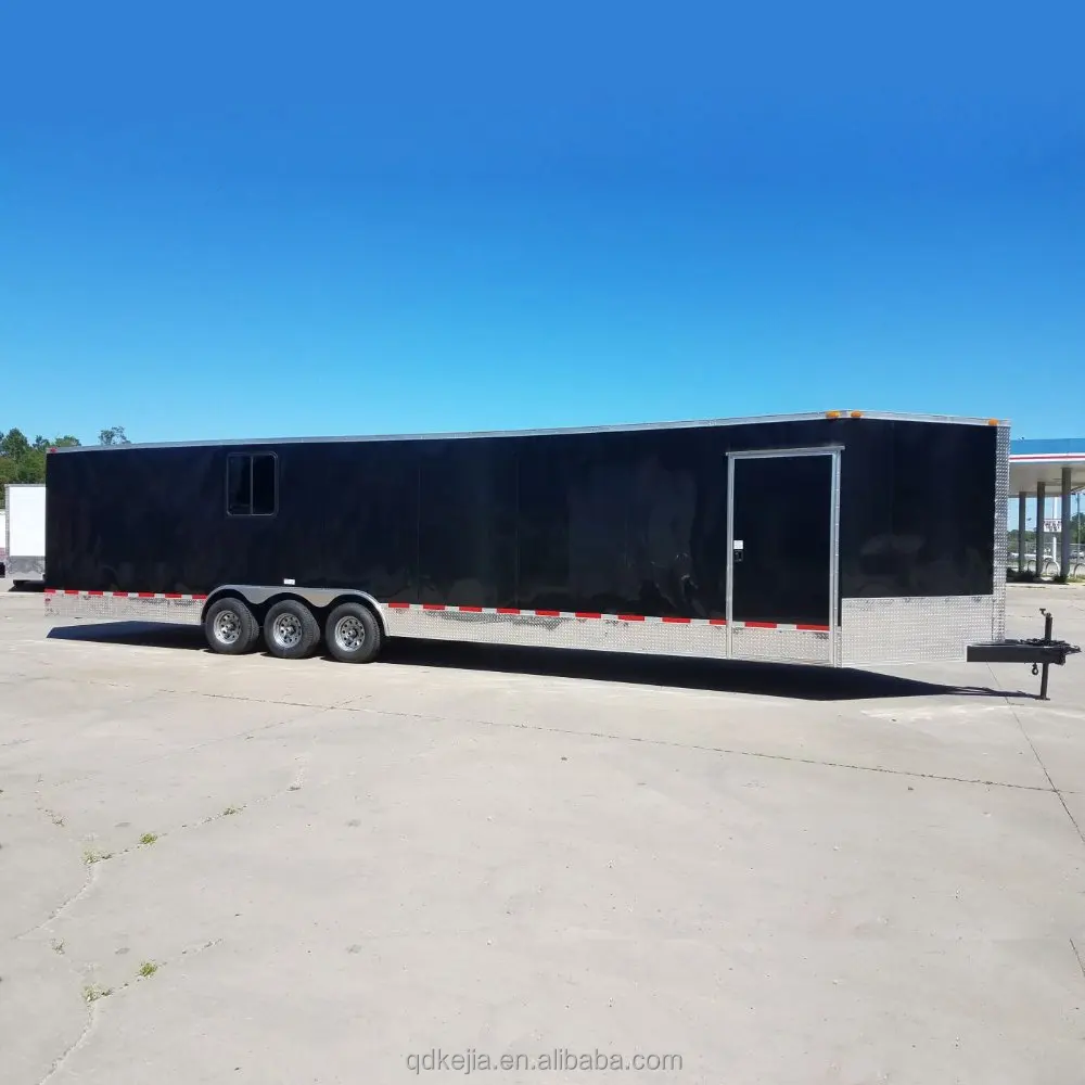 8.5*28 V-nose race car enclosed trailer