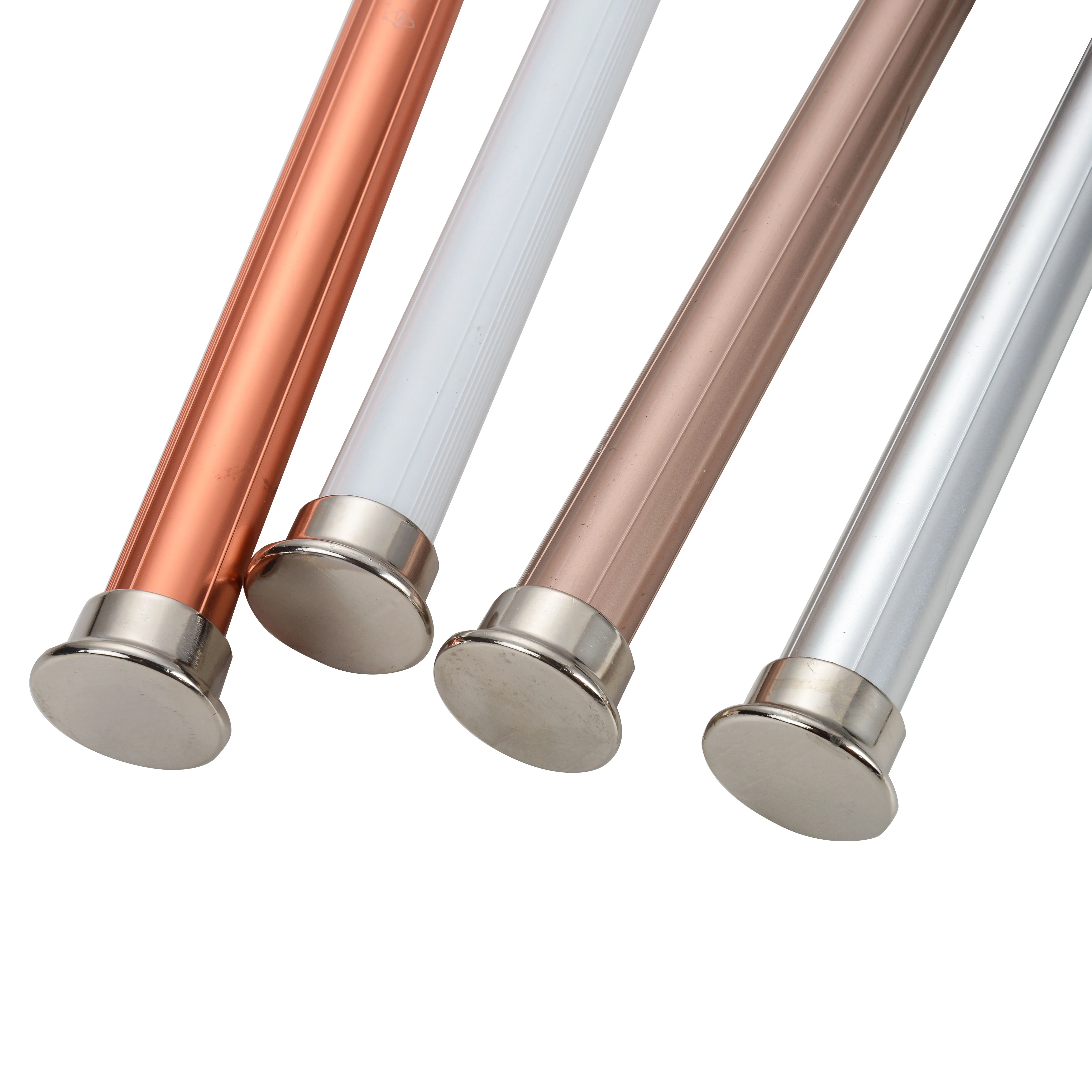 Bangladesh decorative aluminum alloy length 5m curtain rod with ceiling brackets