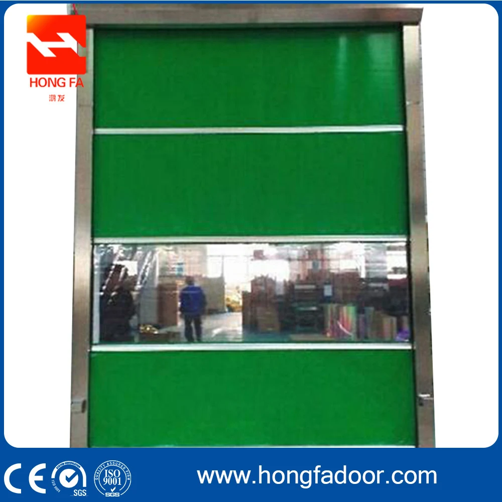 Automatic Pvc Rapid Interior Roller Shutter Door