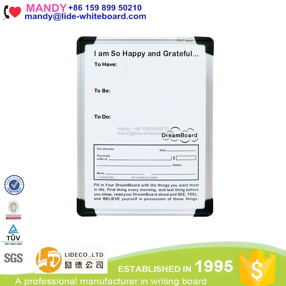 Magnetic soft white board ,easy to write ,easy to clean with favorable prices