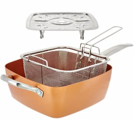 Tasty Bundle 4 Piece Cookware Set Ceramic Pan, Copper pans