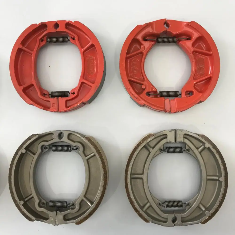 High performance motorcycle parts brake shoe VEGA ZR red