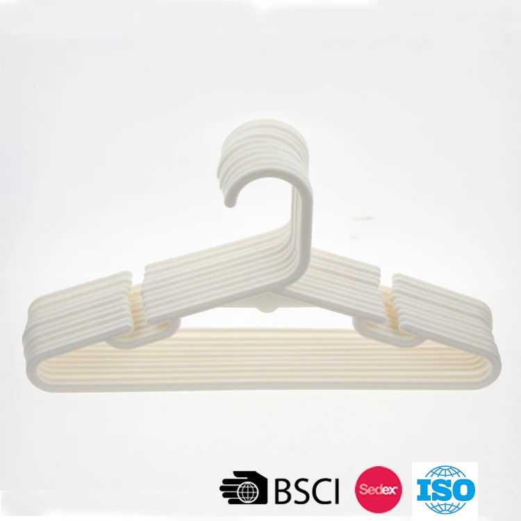 10pcs/set Small Plastic Baby Kid Child Clothes Hanger