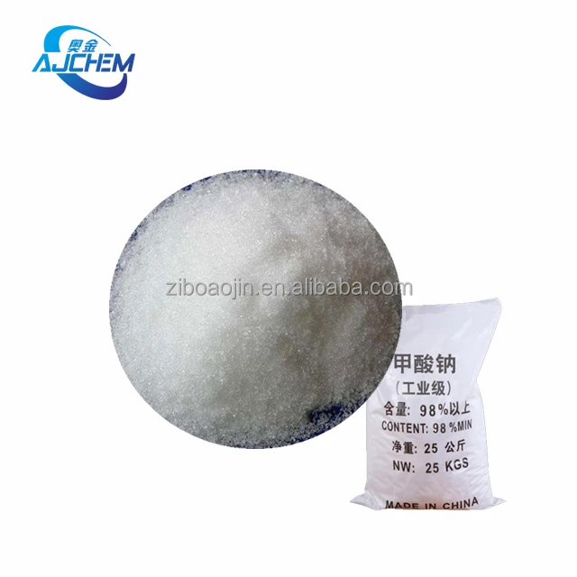 Китайский производитель сырья формиат натрия 98% с конкурентоспособной цене