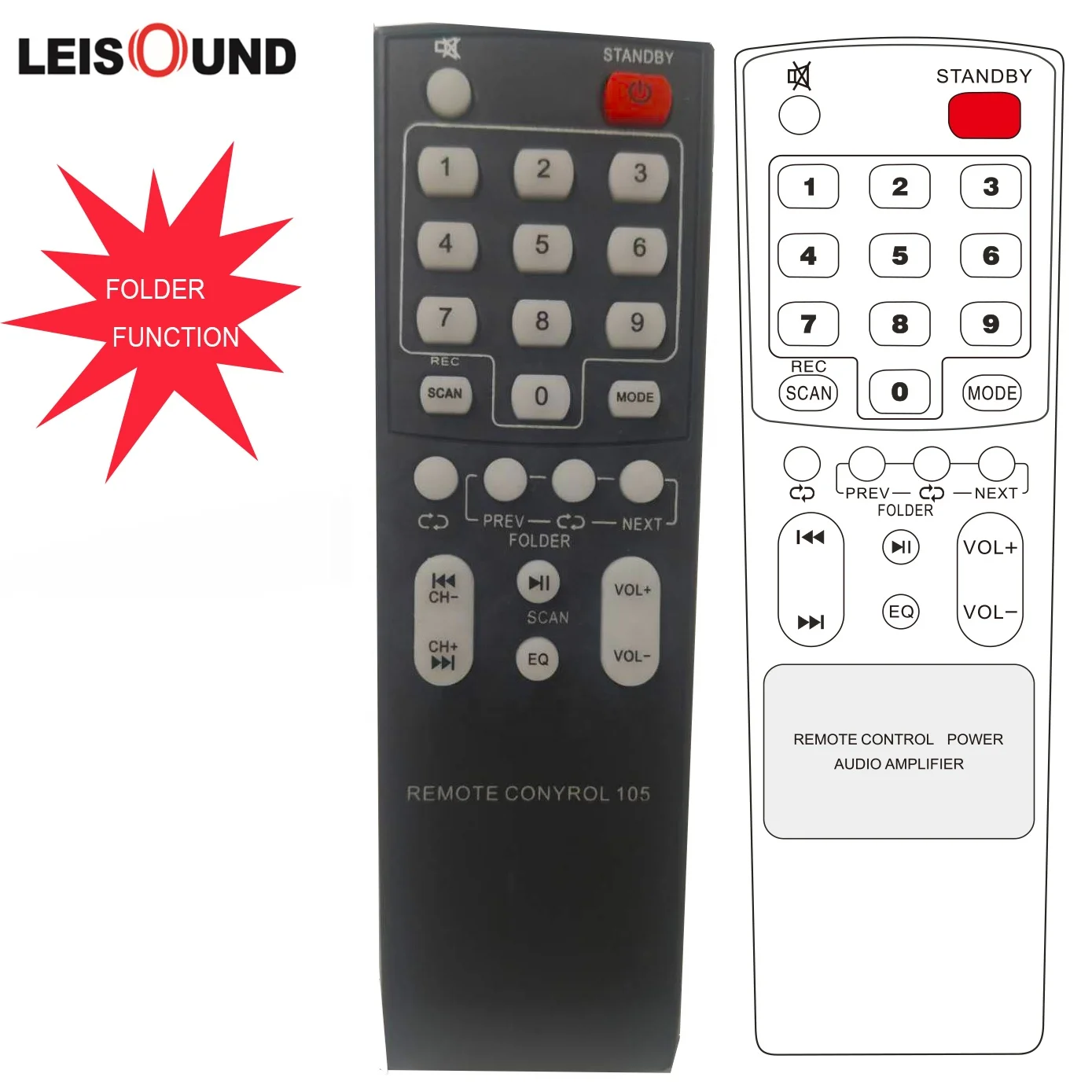 LEISOUND 12inch plastic cabinet karaoke subwoofer bass speaker with trolley