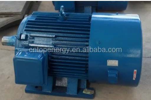 low rpm 5kw,10kw 100RPM 50rpm 150rpm 200rpm 220v AC 3 phase Low Speed permanent magnet PMG generator