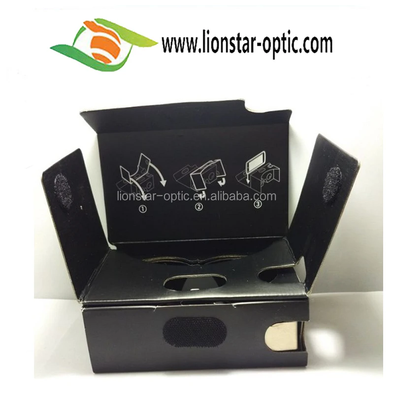 2020 Cheaper Google Cardboard VR Virtual Reality 3D Goggles 3D VR Glasses for VR 3D Video