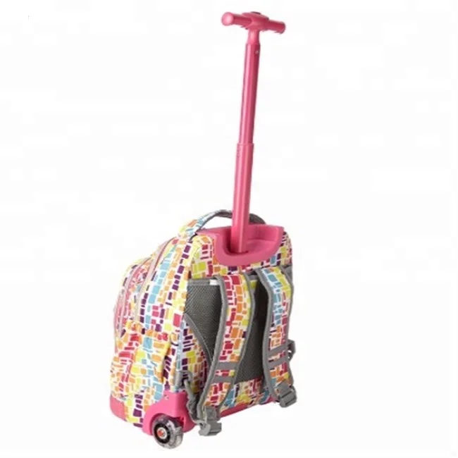  Promotional items for 2019 High Quality Fashion Kids kids school trolley backpack With