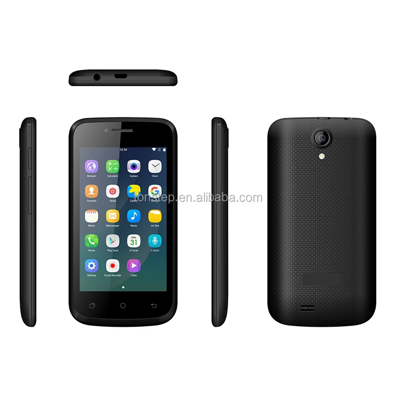 2017 hot sale 3.5 inch Android 4.4 MT6572A 3g wcdma gsm dual sim smart phone