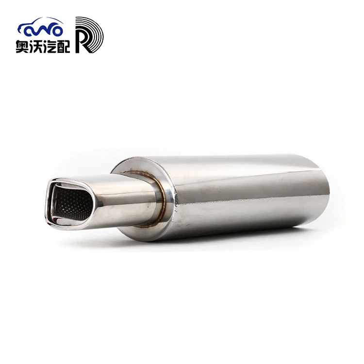 
China Manufacturer Wholesale SS304 Material Universal Car Exhaust System Muffler 