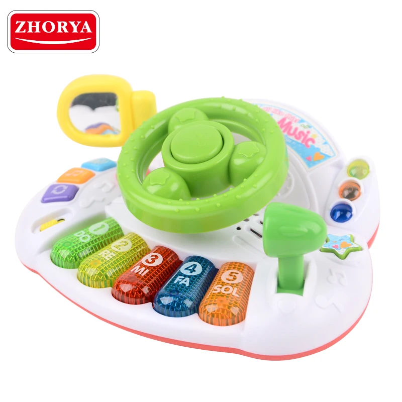 Zhorya entertainment rainbow musical piano keyboard toy for kids