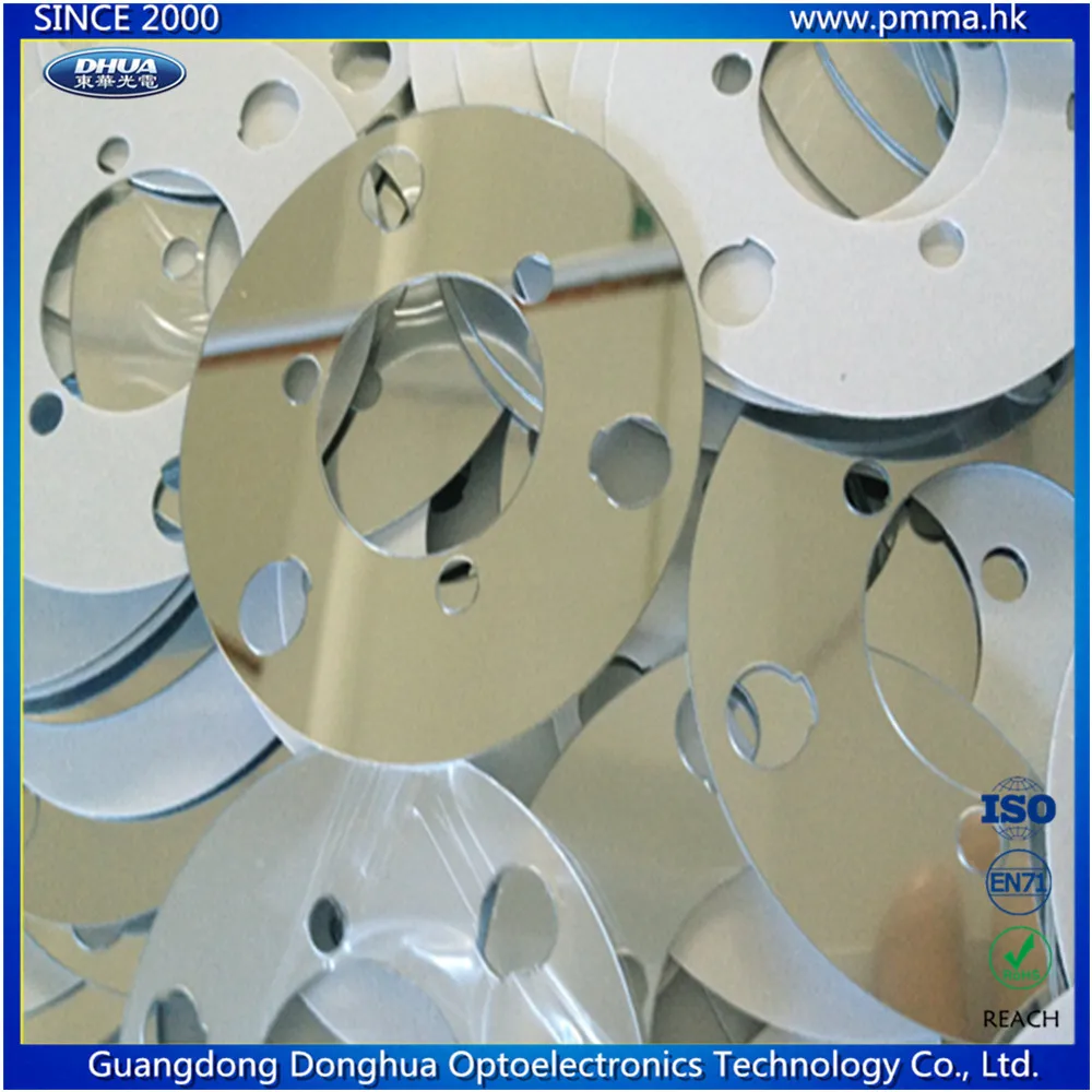 Custom make safety polycarbonate mirror sheet unbreakable mirror sheet