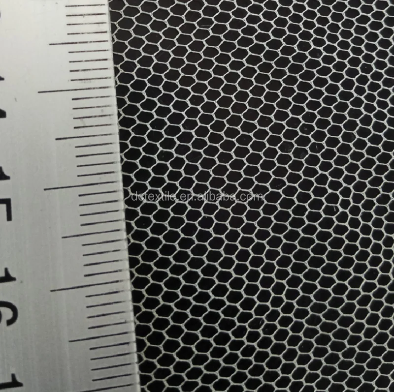 40D polyester hexagonal mesh fabric mosquito net fabric