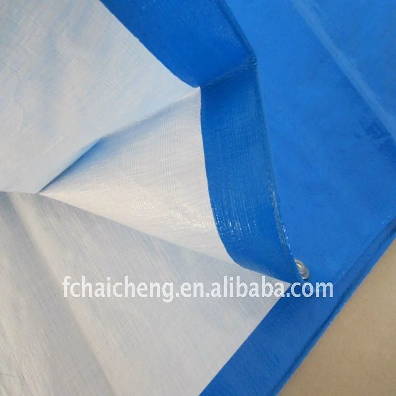 Extra Heavy Duty 4x5m White PE tarpaulin 240g tarp