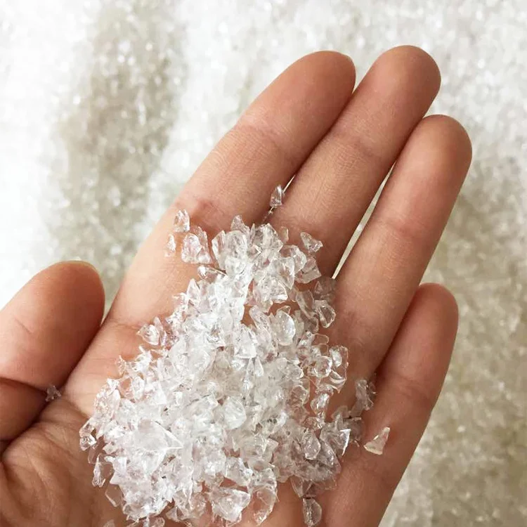 Original factory quality color gravel fire glass chips for terrazzo epoxy floor