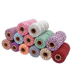 Wholesale 2 mm Nature cotton baker twine macrame decoration string
