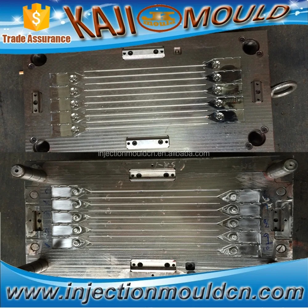 10 cavities hot runner PP seal plastic mold from china