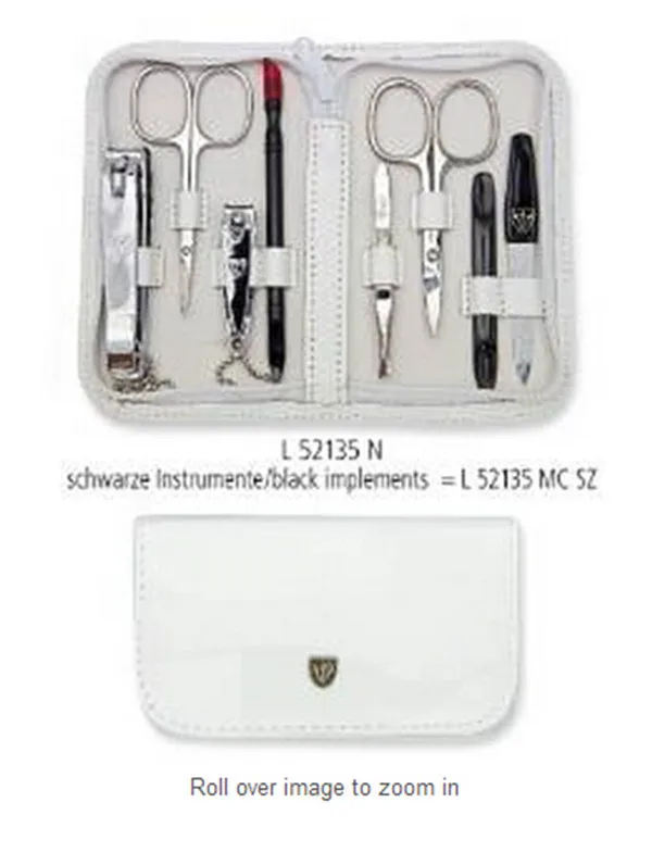 ECO PU Nail scissors cosmetic bag