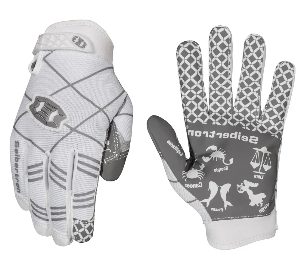 Seibertron M.S.Z.Q-2 12 созвездий Элитная ультра-палка Спортивная перчатка приемника американские футбольные перчатки Молодежные