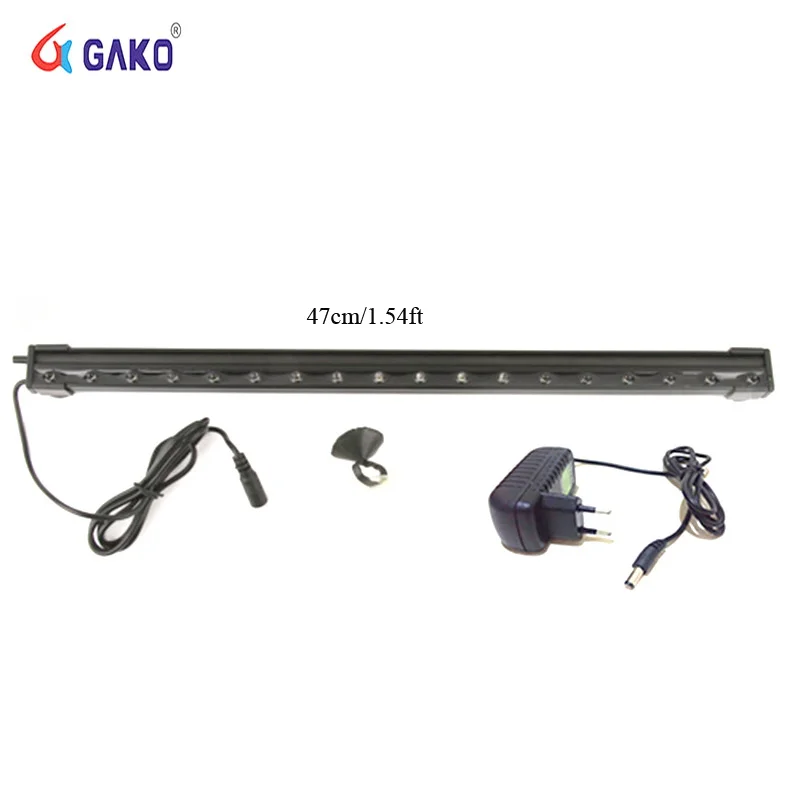 42.126inch UK plug adapter 3w bubble IP68 fishing water tube light for goldfish