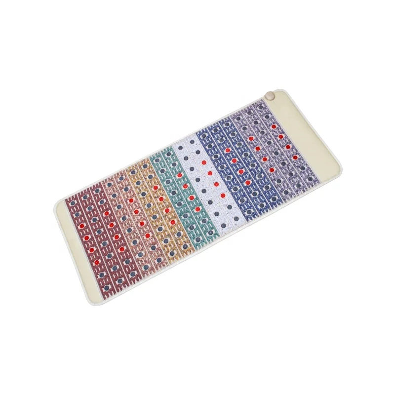 Инфракрасный матрас с радужным кристаллом, фотонный Массажный коврик с аметистом