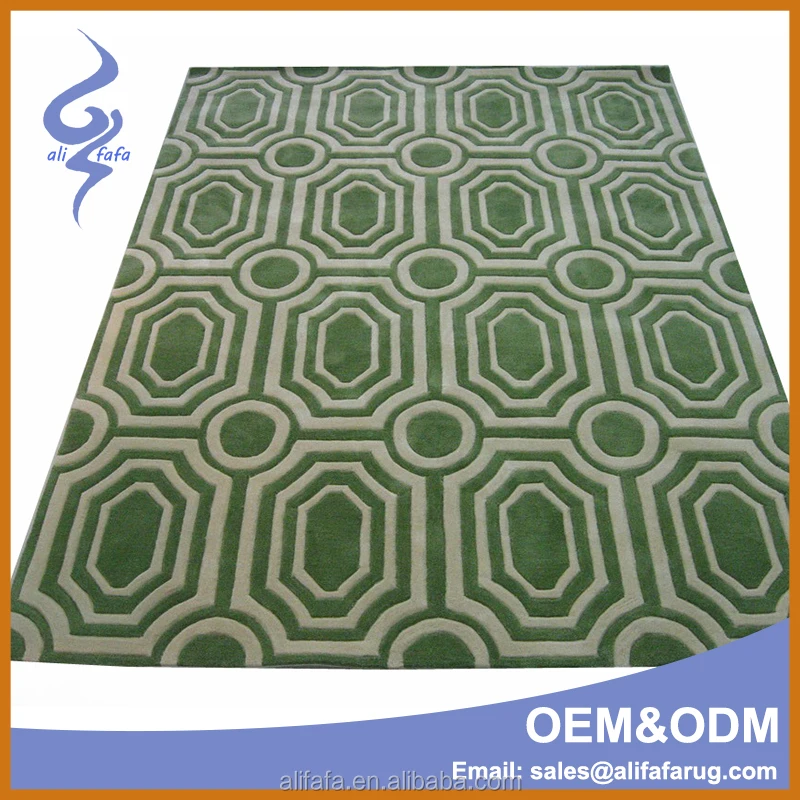 chinese floral hand carved round carpet