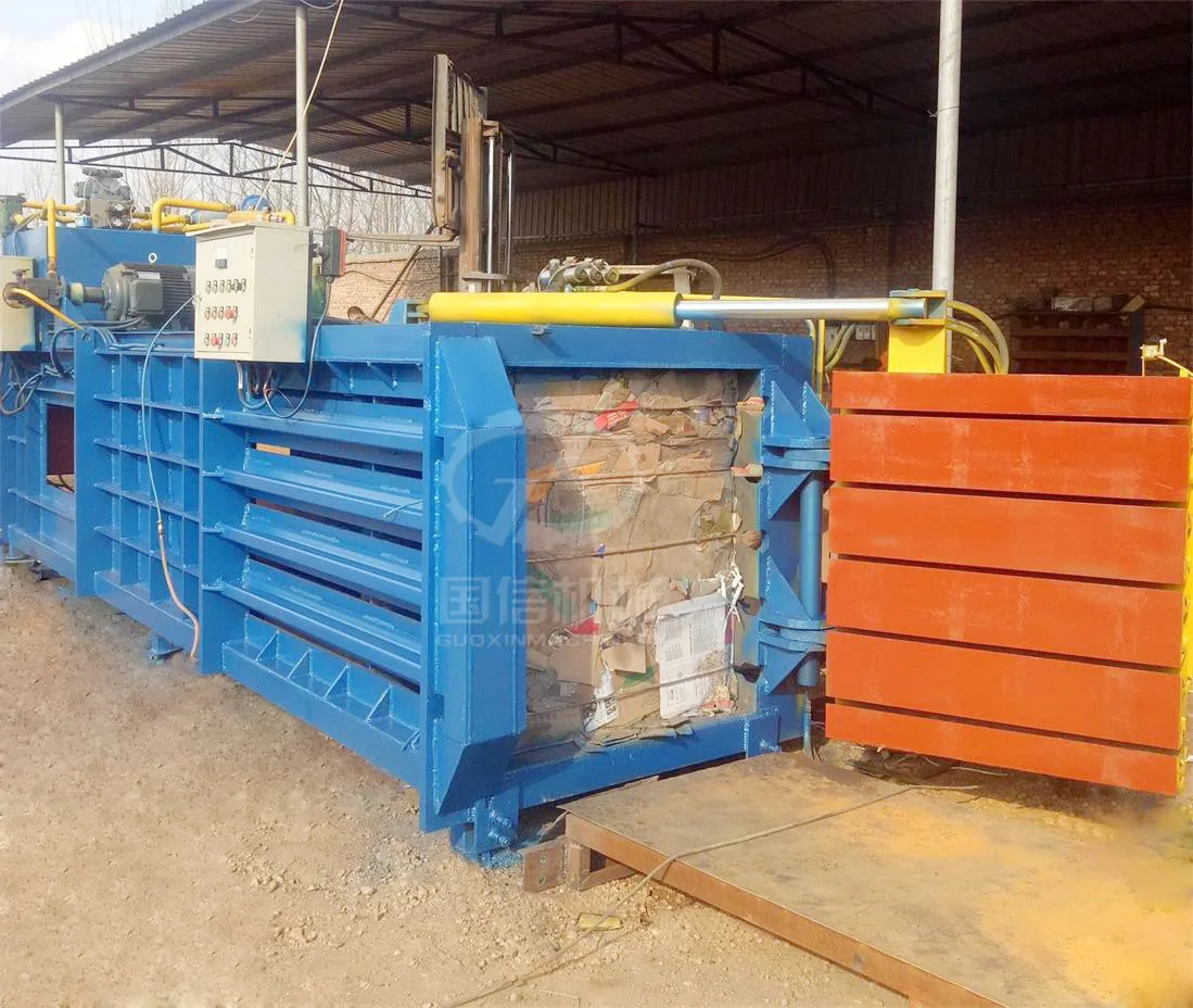 
Automatic Horizontal Hydraulic Compression Carton Baler Machine 