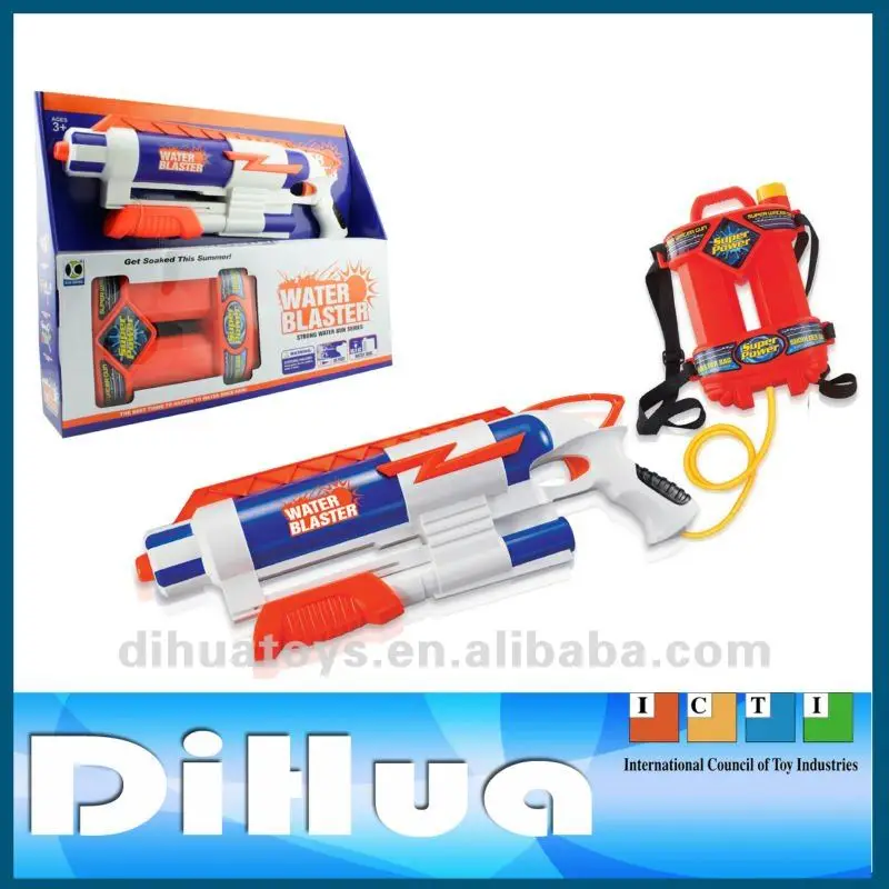 2000ML Spray-Paint Backpack Water Gun for Kids