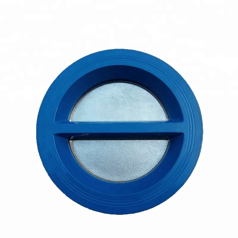 DN 40 1.5 inch cast iron body ductile iron disc ss304 stainless steel stem Rubber seat plain type check valve