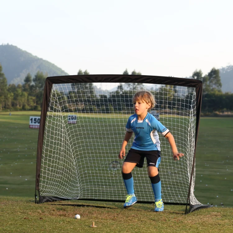 Оптовая продажа, портативная футбольная сетка для тенниса, логотип на заказ, футбольный мяч, Футбольная цель