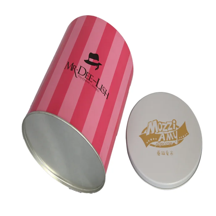 Заводская цена, круглая коробка для конфет, жестяные банки для еды/печенья