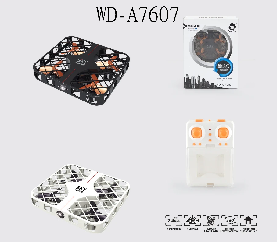 
Portable RC Quadcopter Mini Helicopter toys Dron Headless Pocket Micro Droni Quad Copter 