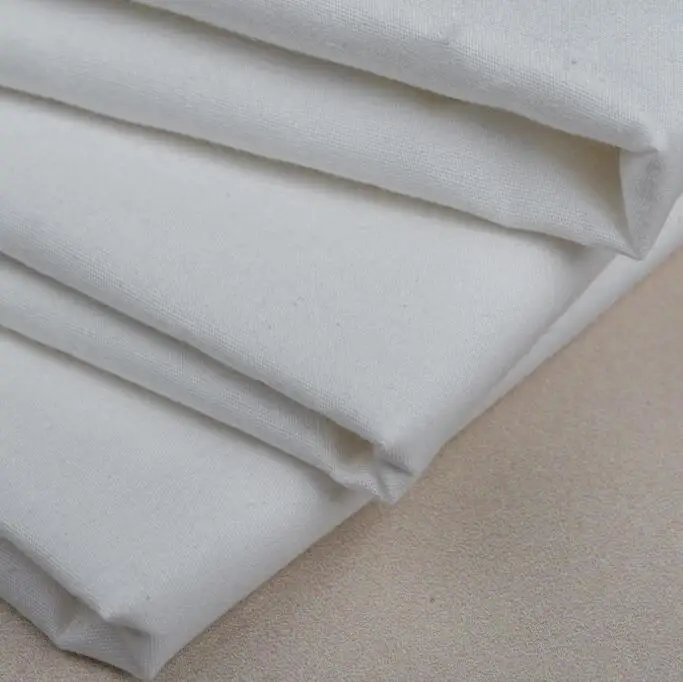 wholesale indian plain white cotton fabric types price