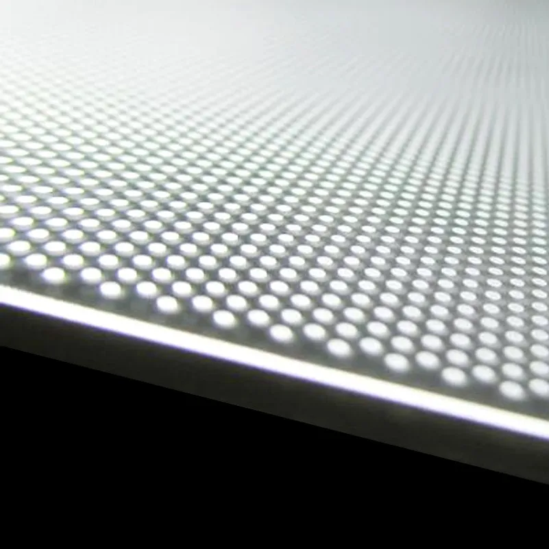 Led Light Diffuser Laser Dotting Acrylic LGP Sheet