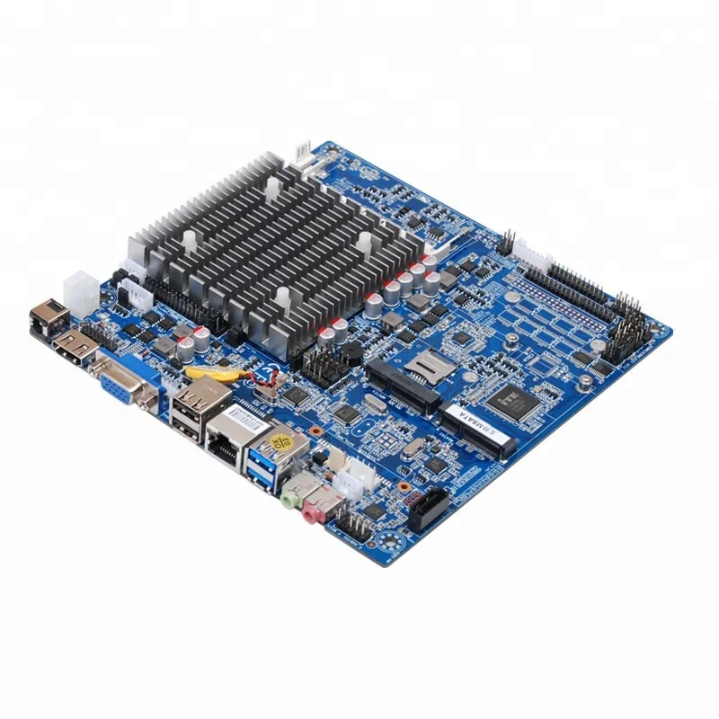 
J1900 Mini Itx industrial motherboard Dual 24 bits LVDS for POS 