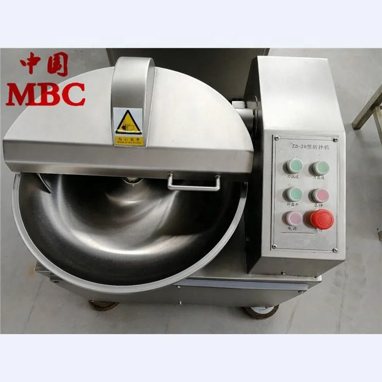 Meat cutting machine / Sausage Meat Bowl Cutter / Meat Cutting Mixer