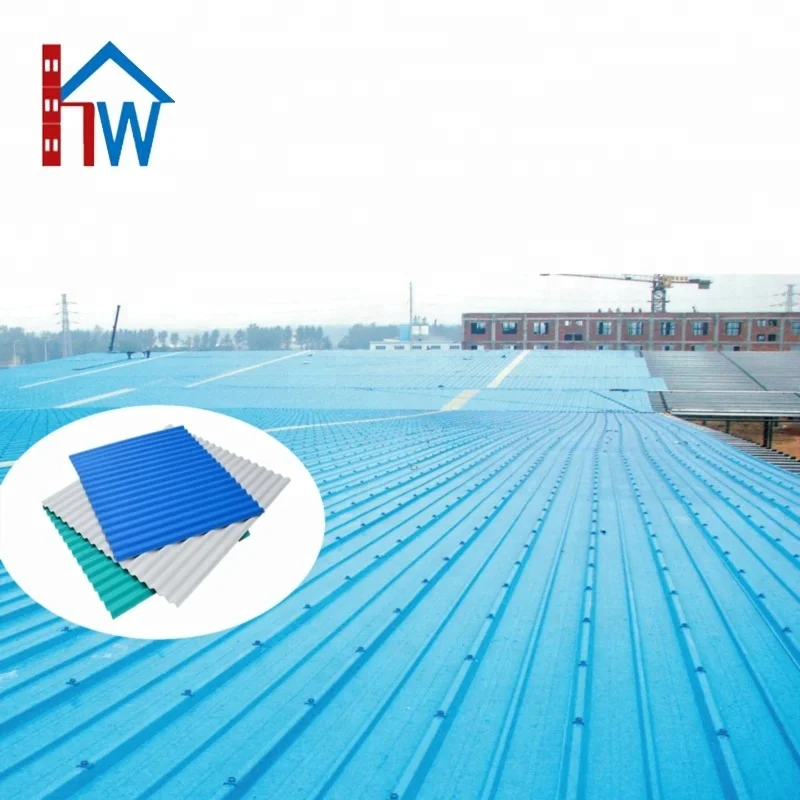 
Self-cleaning asa pvc plastic synthetic roof tile sheet 