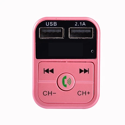 
CAR B2 Bluetooth FM Transmitter Hands Free Calling Wireless Adapter Car Kit Universal Car Charger 