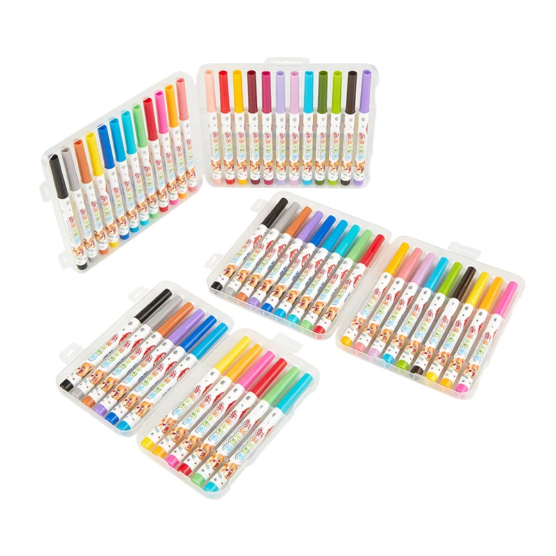 Моющиеся маркеры WA-0801-24 конической формы/спекания 24 шт