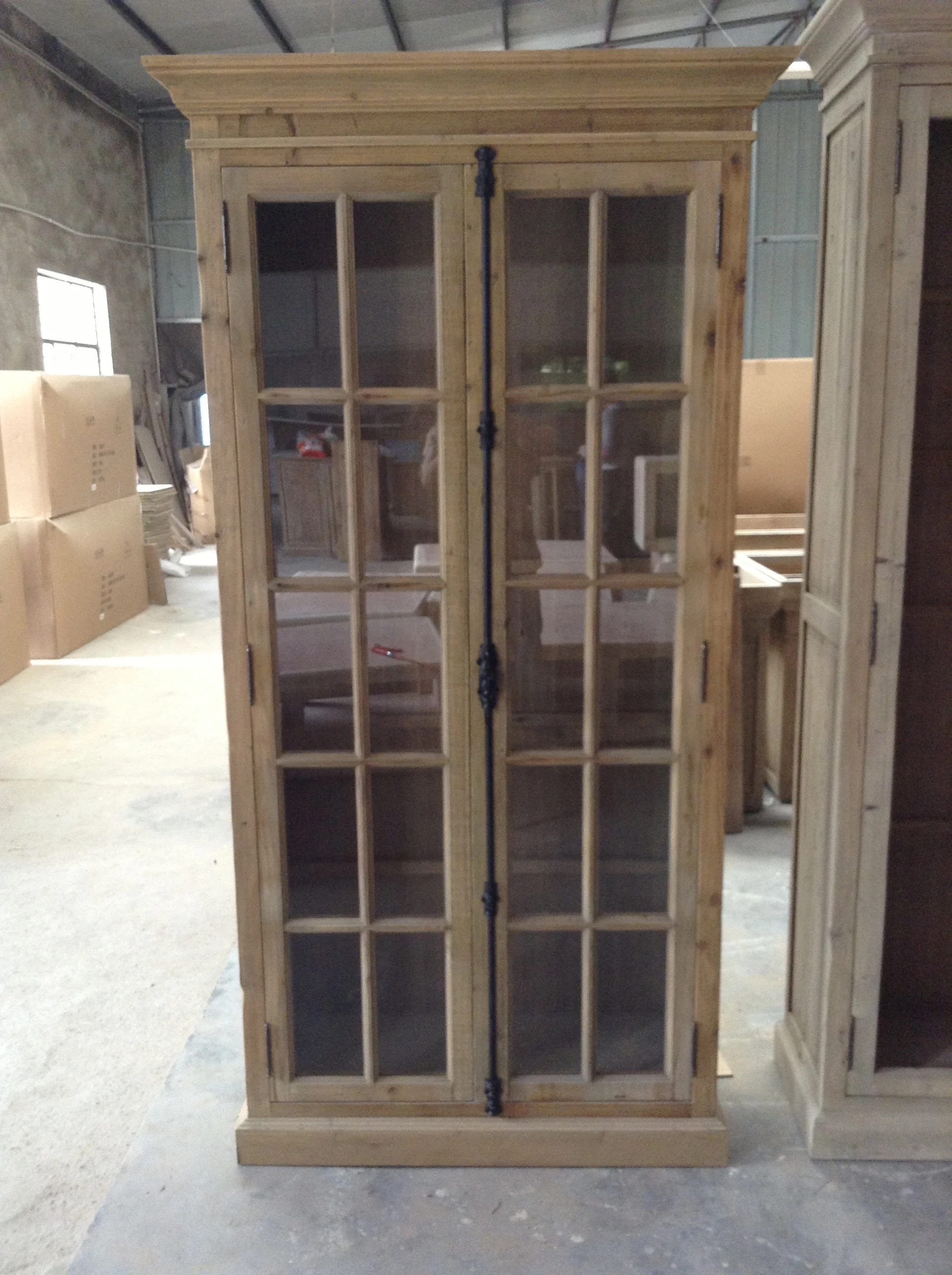 Big Size 7pcs Cabinet Cremone Bolt Lock Bronze Color Hardware Handle