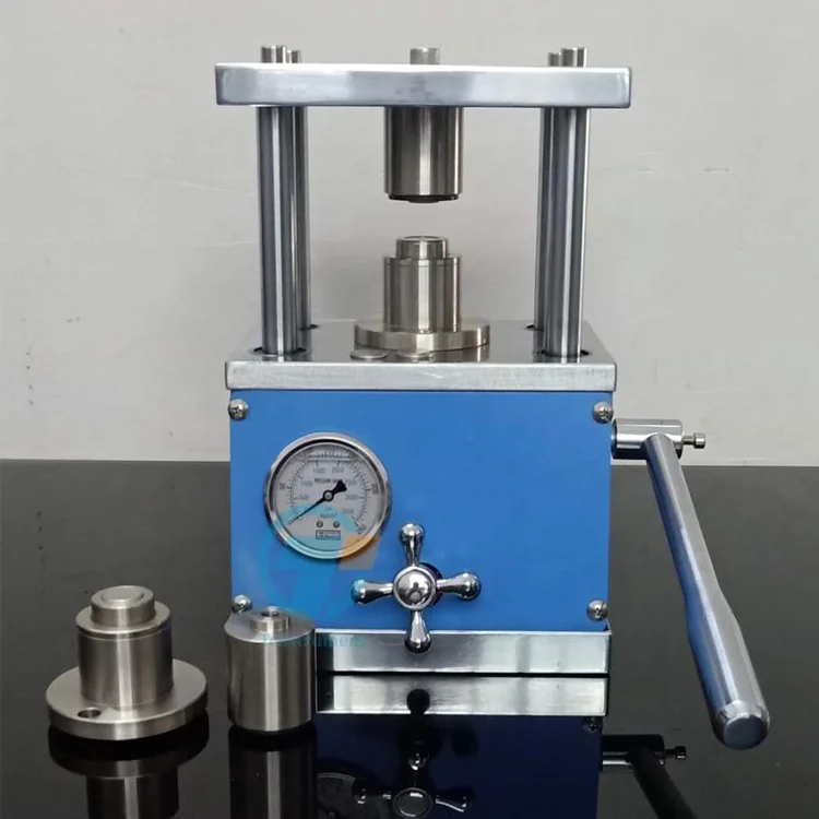 Hydraulic Coin Cell Crimping and Disassembling machine (manually operated) TCH- MSK-110 , coin cell crimper