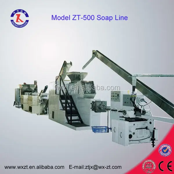 ZT-800 Laundry soap making Machine from soap noodles