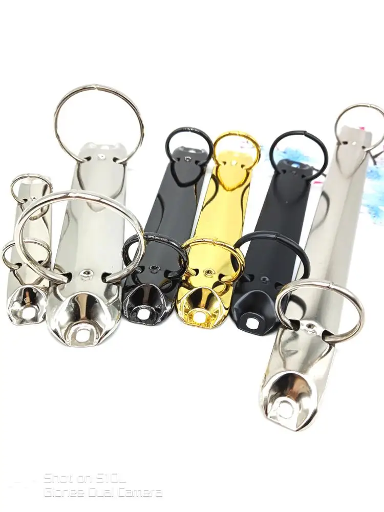 70 mm 110MM rose gold metal tooth clip for office folder