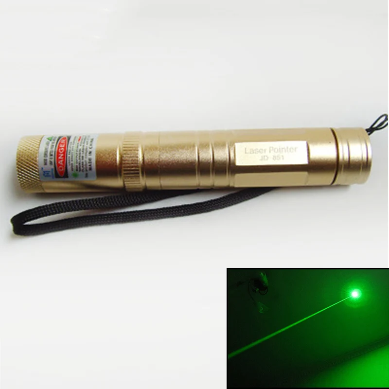 
The hottest sales JD-851 1000mW high power laser pen 532nm green light adjustable star cap beam laser pointer flashlight 