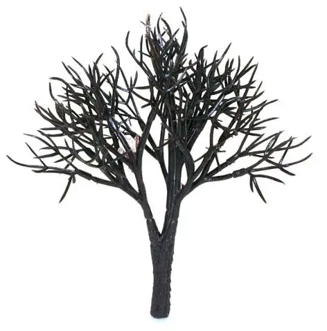 
1:100 1:87 realistic iron wire railroad model tree 