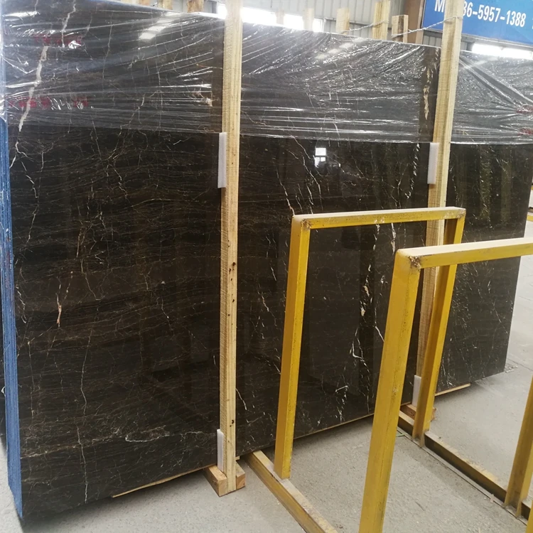 Best quality Chinese brown wooden marble tiles 30x30 for flooring