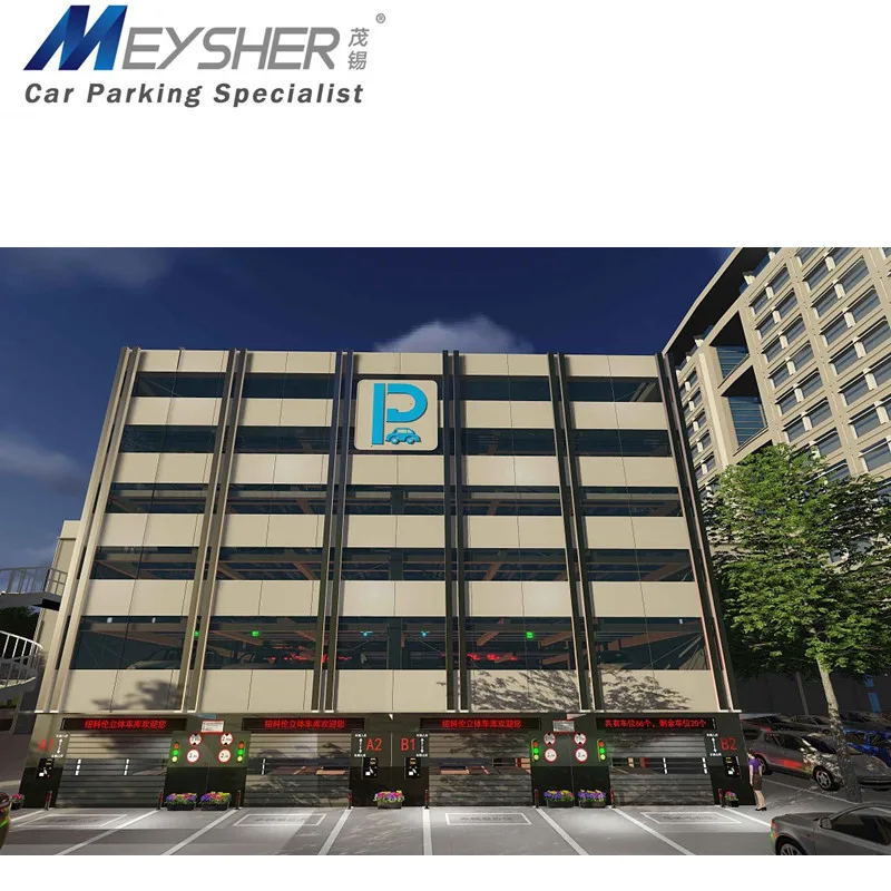 hot sale low price vertical rotary parking system automated parking lift mechanical parking equipment