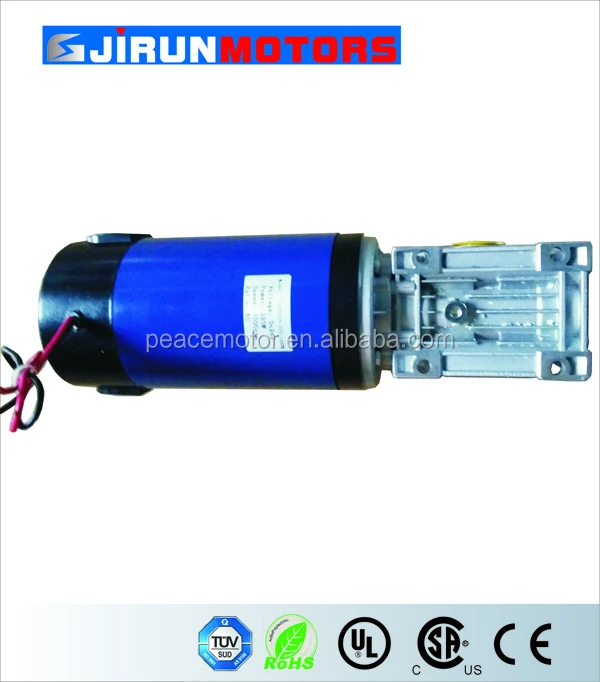 NMRV50,110ZYT series high torque 12V 24V dc worm gearmotor 500W