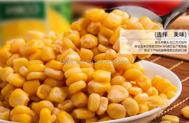 Тайская консервированная сладкая кукуруза