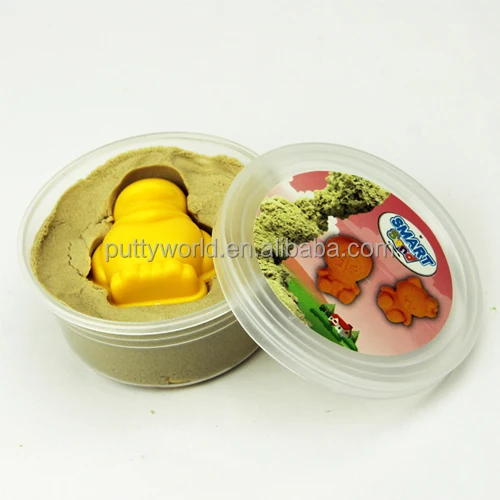 Educational Toy colored Play magic sand modelling smart sand